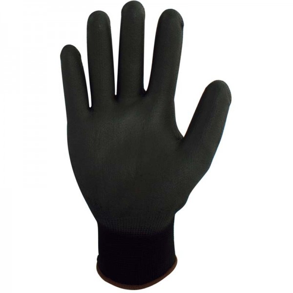6-11 12 Paar Montagehandschuhe Arbeitshandschuhe Handschuhe schwarz Gr 