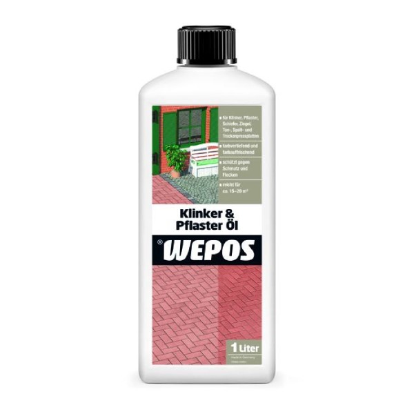 Wepos Klinker & Pflaster Öl 1 Liter