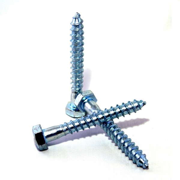 Schlüsselschraube verzinkt DIN 571 12x60 (100 Stück)