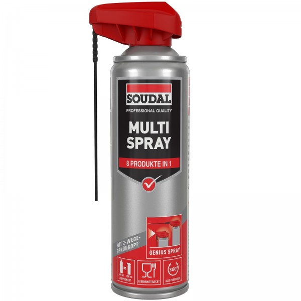 Soudal Multi-Spray Allzweckspray Rostlöser Kontaktspray Schmiermittel 300ml