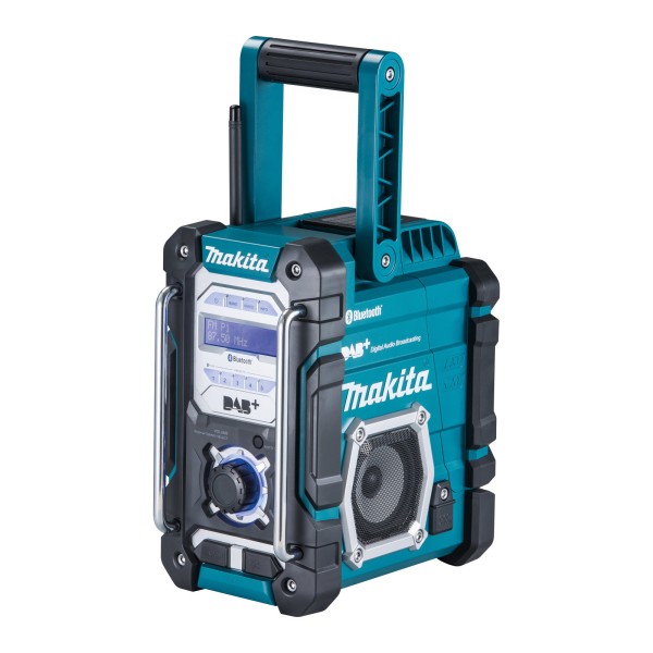 Makita Akku Baustellenradio Radio DMR112 7,2 V - 18 V 4,9 W mit DAB + Bluetooth