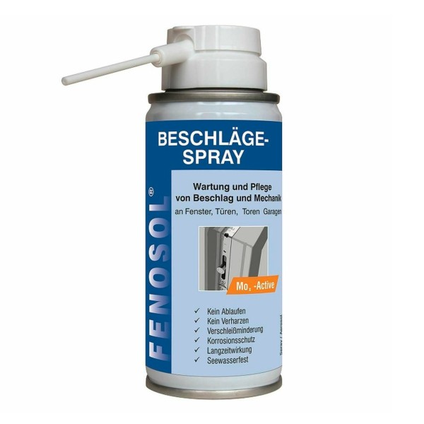 Fenosol Beschlägespray | Öl für Wartung und Pflege an Fenster und Türen