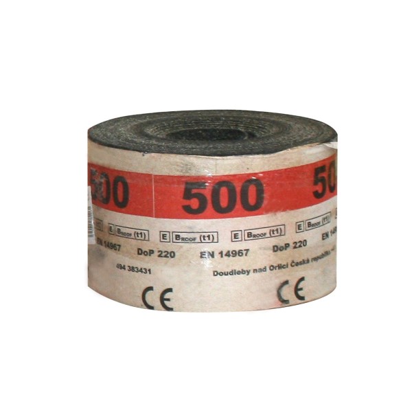 Bitumen-Isolierpappe R500 | Mauersperrbahn | Mauersperre | Mauersperrfolie | 10 Meter
