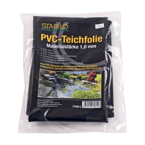 PVC Teichfolie 1,0mm | Folie UV- und witterungsbeständig