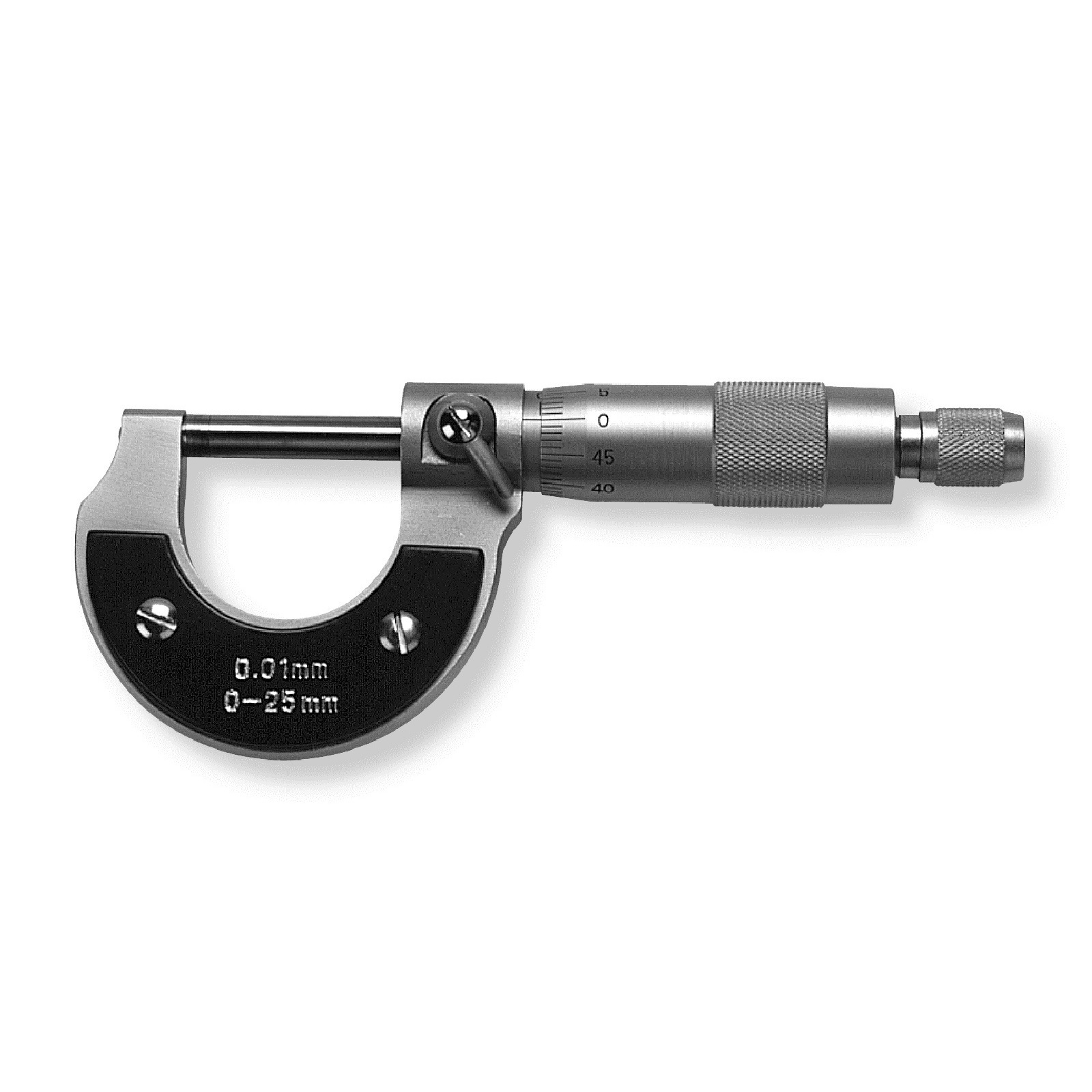 Maschinisten 0-25mm Measure Dickenmesser Mikrometerschraube C5P8 1X 